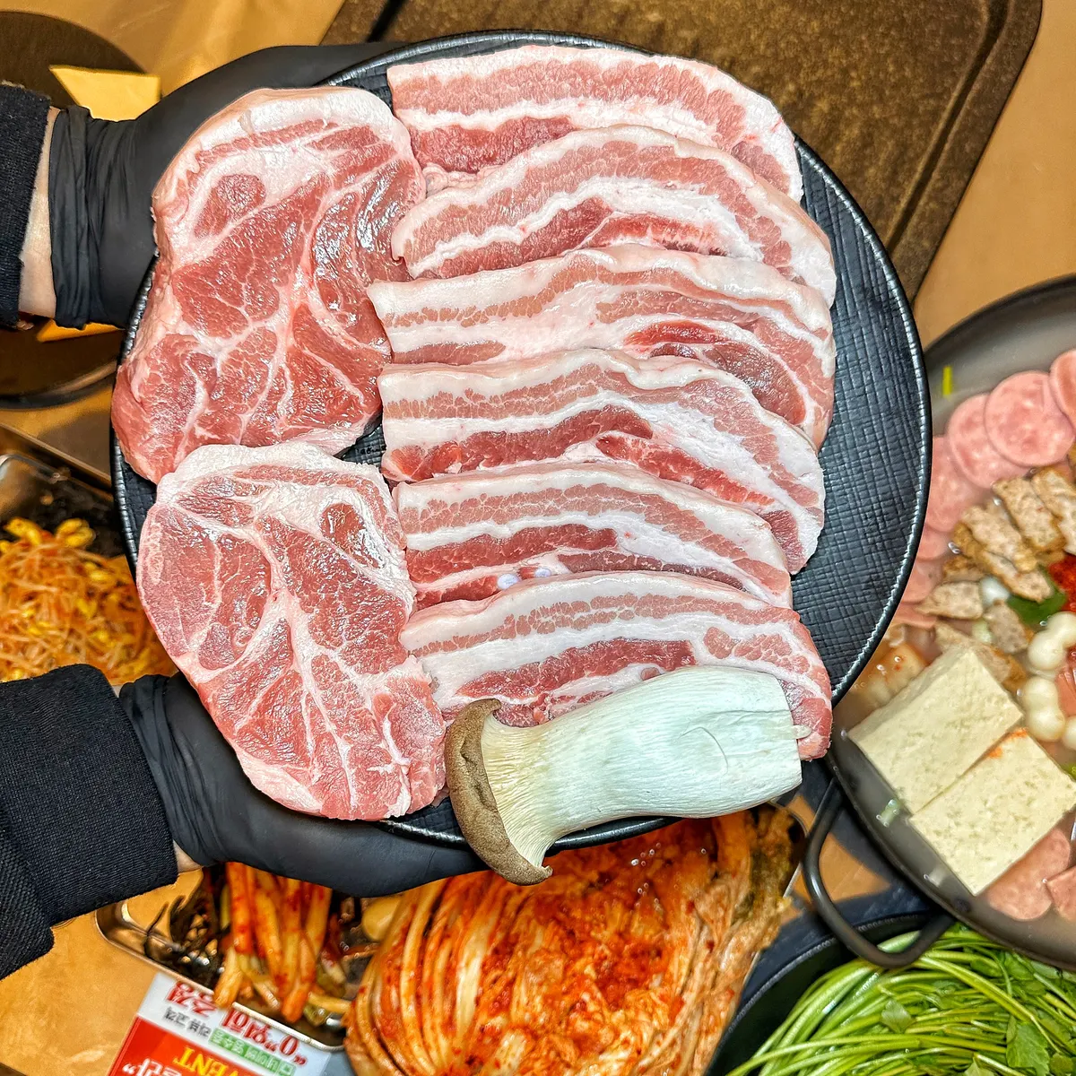 오팔식당 생삼겹살