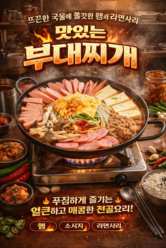 햄폭탄 부대찌개