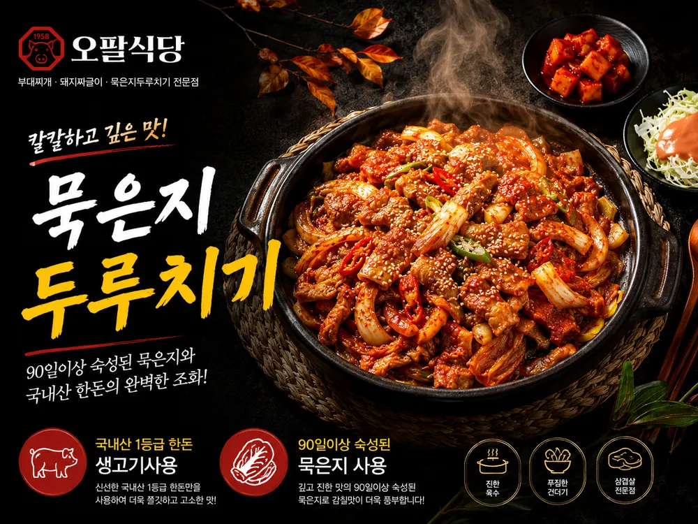 묵은지 두루치기