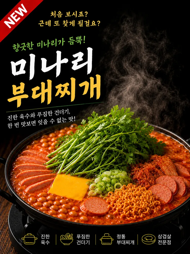 미나리 부대찌개