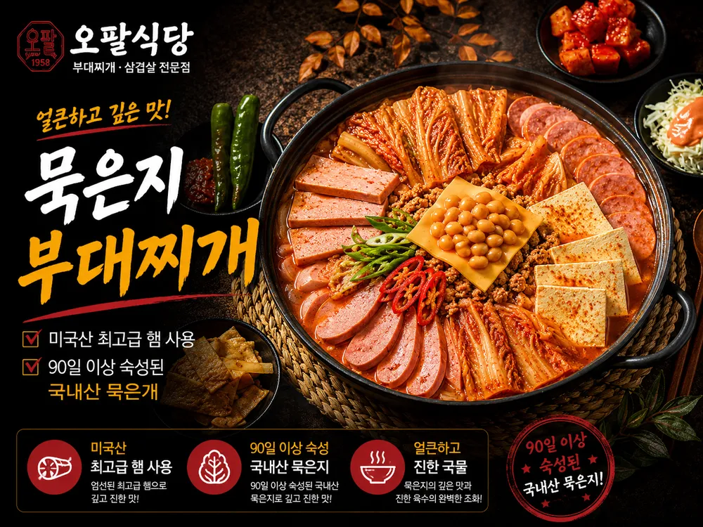 묵은지 부대찌개